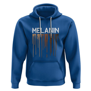 Melanin Hoodie For Women BHM BLM TS01 Royal Blue Printyourwear