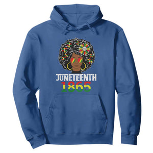 Black Queen 1865 Juneteenth Hoodie TS01 Royal Blue Printyourwear