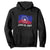 Juneteenth Flag Hoodie Black Freedom Black History TS01 Black Printyourwear