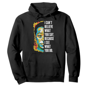 James Baldwin Graffiti Art Juneteenth Black History Month Hoodie TS01 Black Printyourwear