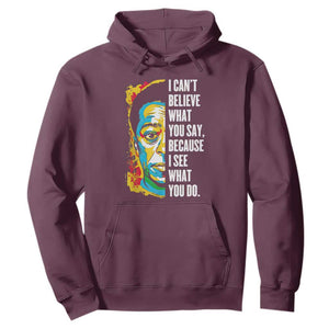 James Baldwin Graffiti Art Juneteenth Black History Month Hoodie TS01 Maroon Printyourwear