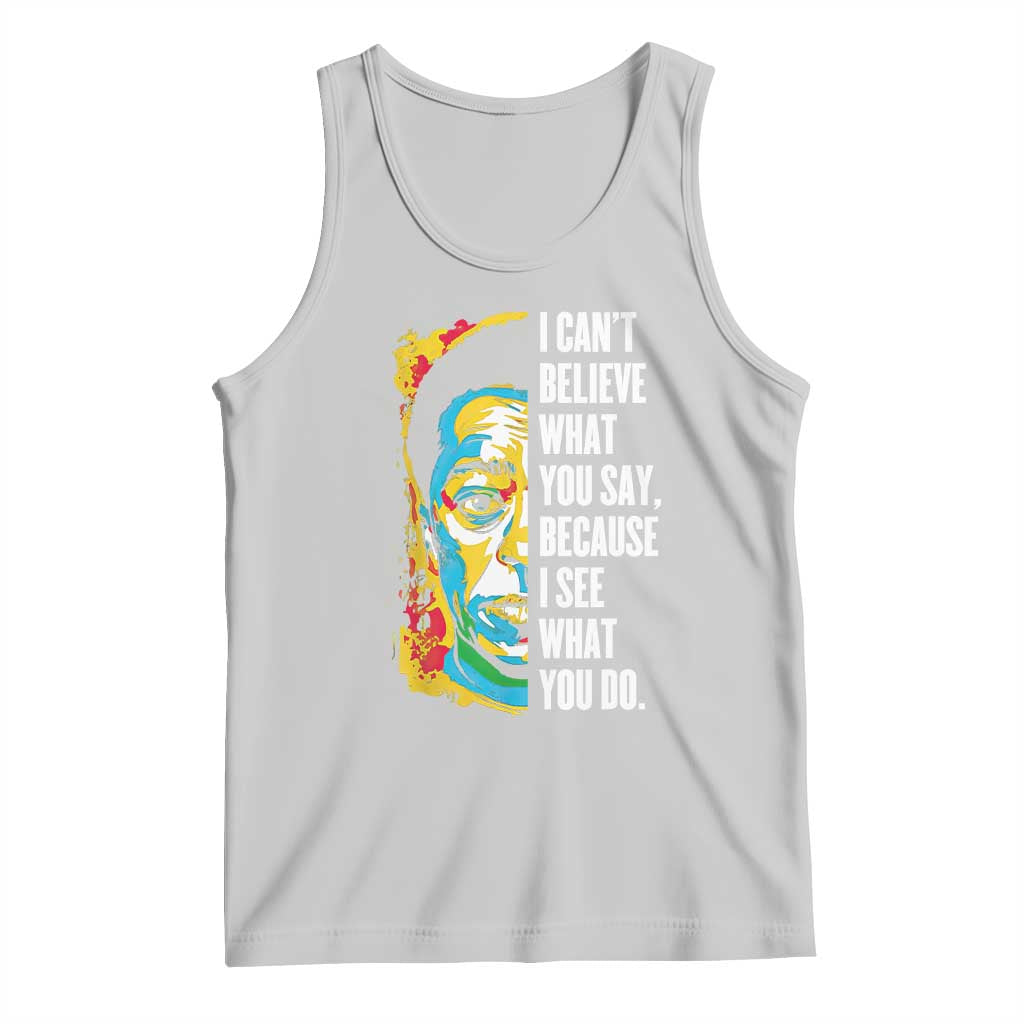 James Baldwin Graffiti Art Tank Top Juneteenth Black History Month TS01 Ash Print Your Wear