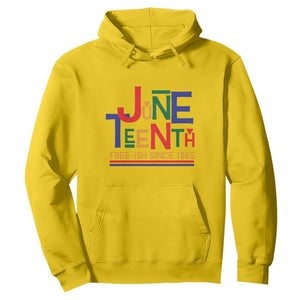 Free Ish Hoodie Juneteenth Celebration Since 1865 Retro TS01 Daisy Printyourwear