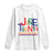 Free Ish Long Sleeve Shirt Juneteenth Celebration Since 1865 Retro TS01 White Print Your Wear