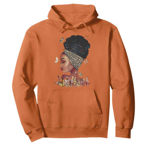 Black Girl Magic Afro Melanin Queen African American Women Hoodie TS01 Orange Printyourwear