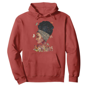 Black Girl Magic Afro Melanin Queen African American Women Hoodie TS01 Red Printyourwear