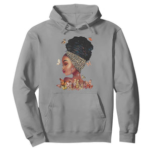 Black Girl Magic Afro Melanin Queen African American Women Hoodie TS01 Sport Gray Printyourwear