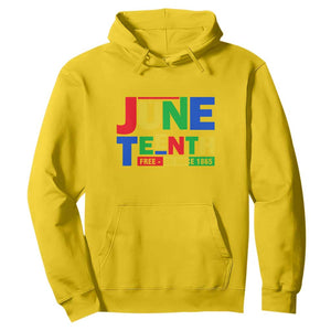 Juneteenth Free Ish Since 1865 Hoodie TS01 Daisy Printyourwear