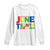 Juneteenth Free Ish Since 1865 Long Sleeve Shirt TS01 White Print Your Wear