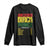 Juneteenth Black Prince Nutrition Facts Long Sleeve Shirt TS01 Black Print Your Wear