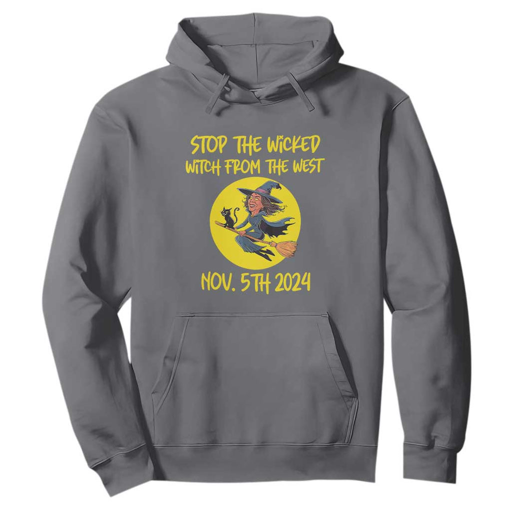Halloween Witchy Hoodie Stop The Wicked From The West TS01 Charcoal Print Your Wear