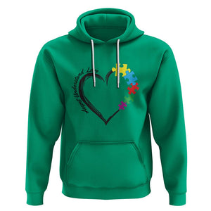 Heart Autism Awareness Hoodie Accept Understand Love Puzzle Piece TS01 Irish Green Printyourwear