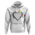 Heart Autism Awareness Hoodie Accept Understand Love Puzzle Piece TS01 White Printyourwear