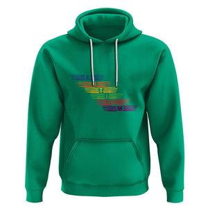 Embrace Autism Hoodie Love Support Spectrum Typography TS01 Irish Green Printyourwear