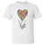 Heart Autism Awareness T Shirt Spectrum Puzzle Piece Together Love Support TS01 White Printyourwear