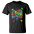 Autism Awareness Gamer T Shirt Video Game Control Puzzle Piece TS01 Black Printyourwear