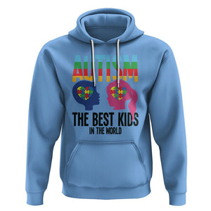 Proud Autism Hoodie The Best Kids In The World TS01 Carolina Blue Printyourwear