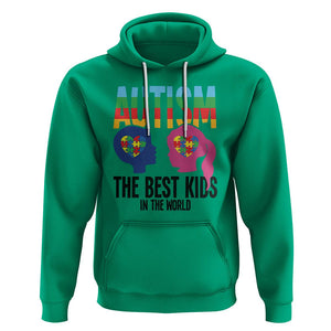 Proud Autism Hoodie The Best Kids In The World TS01 Irish Green Printyourwear