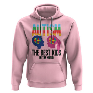 Proud Autism Hoodie The Best Kids In The World TS01 Light Pink Printyourwear