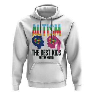 Proud Autism Hoodie The Best Kids In The World TS01 White Printyourwear