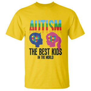 Proud Autism T Shirt The Best Kids In The World TS01 Daisy Printyourwear