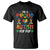 Autism Grandpa T Shirt I'm A Proud Autism Pop Pop TS01 Black Printyourwear