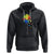 Sunflower Autism Hoodie Choose Kind Rainbow Puzzle Piece TS01 Black Printyourwear