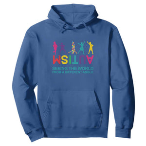 Proud Autism Hoodie Seeing The World From A Different Angle TS01 Royal Blue Printyourwear