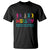 Proud Autism T Shirt Seeing The World From A Different Angle TS01 Black Printyourwear