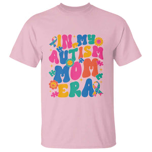 Autism Mama T Shirt In My Autism Mom Era TS01 Light Pink Printyourwear