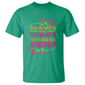 Happy Mother's Day T Shirt Celebrating Ultimate Super Hero Mom TS01 Irish Green Printyourwear