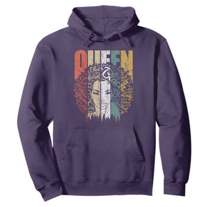 Black History Hoodie For Women Educated Strong Black Queen TS01 Purple Printyourwear