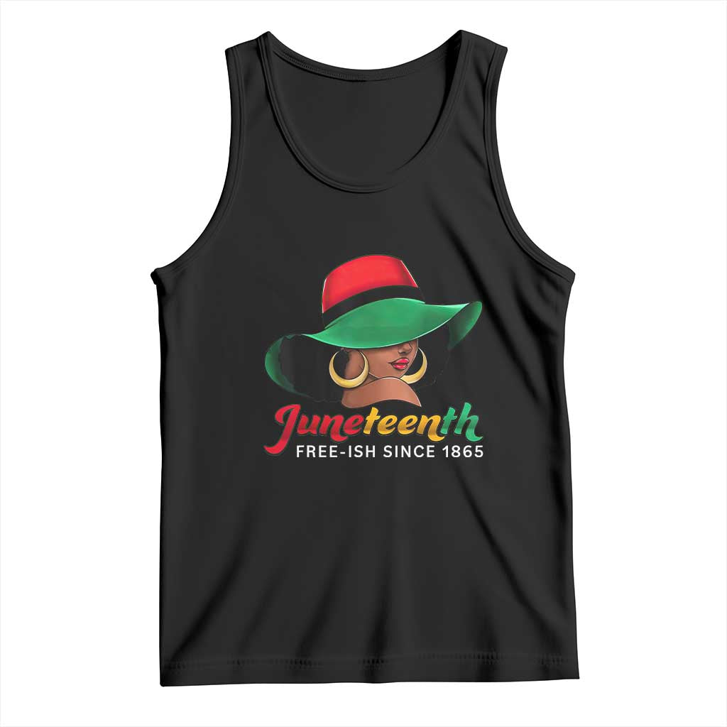 Juneteenth 1865 Tank Top Celebrating Black Freedom Day TS01 Black Print Your Wear
