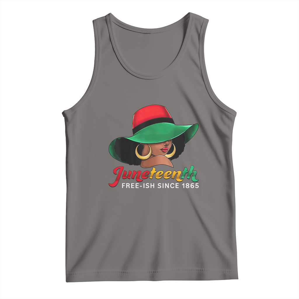 Juneteenth 1865 Tank Top Celebrating Black Freedom Day TS01 Deep Heather Print Your Wear