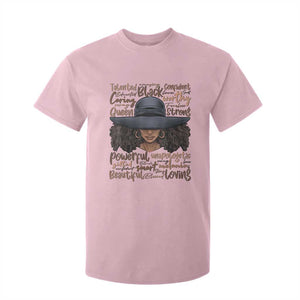 African Black History T Shirt For Kid African American Ladies Juneteenth TS01 Light Pink Print Your Wear
