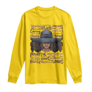 African Black History Long Sleeve Shirt African American Ladies Juneteenth TS01 Daisy Print Your Wear