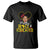 Pretty Black and Educated I Am The Strong Afro Queen T Shirt TS01 Black Printyourwear