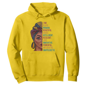 Afro Woman Hoodie Beautiful Magic TS01 Daisy Printyourwear