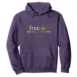 Black History Juneteenth Freedom Emancipation Free-ish Hoodie TS01 Purple Printyourwear