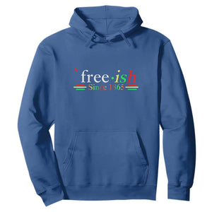 Black History Juneteenth Freedom Emancipation Free-ish Hoodie TS01 Royal Blue Printyourwear