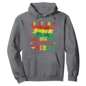 Juneteenth Celebrating Black Freedom 1865 African American Hoodie TS01 Charcoal Printyourwear