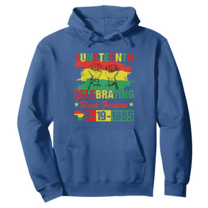 Juneteenth Celebrating Black Freedom 1865 African American Hoodie TS01 Royal Blue Printyourwear