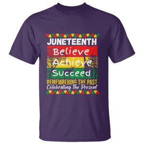 Juneteenth Is My Independence Day Black Pride Melanin T Shirt TS01 Purple Printyourwear