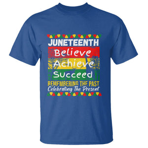 Juneteenth Is My Independence Day Black Pride Melanin T Shirt TS01 Royal Blue Printyourwear