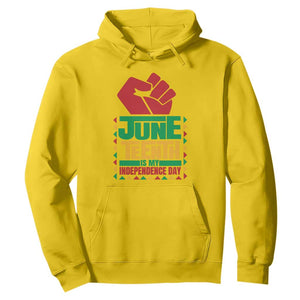 Juneteenth Is My Independence Day Hoodie TS01 Daisy Printyourwear