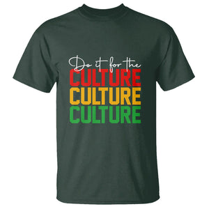 Do It For The Culture Juneteenth T Shirt TS01 Dark Forest Green Printyourwear