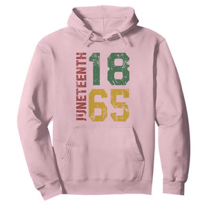 Juneteenth Hoodie Celebrating Freedom In African History Since 1865 TS01 Light Pink Printyourwear