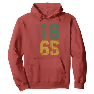 Juneteenth Hoodie Celebrating Freedom In African History Since 1865 TS01 Red Printyourwear