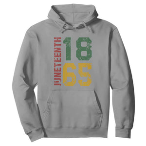 Juneteenth Hoodie Celebrating Freedom In African History Since 1865 TS01 Sport Gray Printyourwear