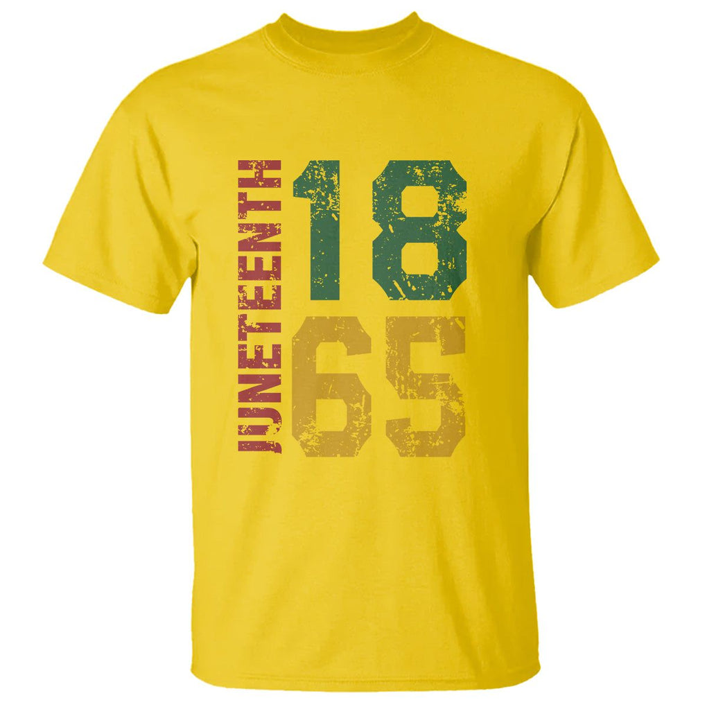 Juneteenth T Shirt Celebrating Freedom In African History Since 1865 TS01 Daisy Printyourwear